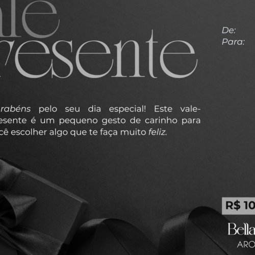 Cartão Presente R$ 100