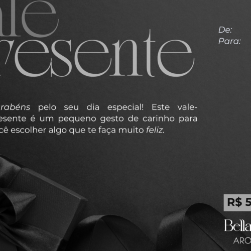 Cartão Presente R$ 50
