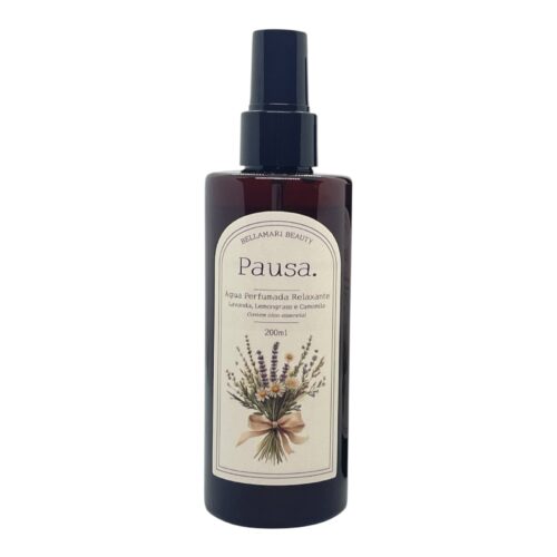 Água Perfumada Relaxante com Óleos Essenciais – 200ml | Bellamari Beauty