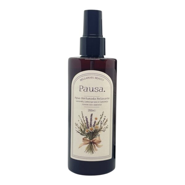 Água Perfumada Relaxante com Óleos Essenciais – 200ml | Bellamari Beauty